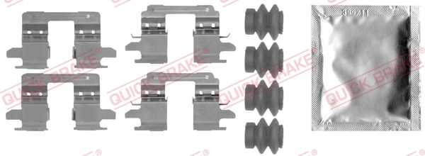 Accessory Kit, disc brake pad